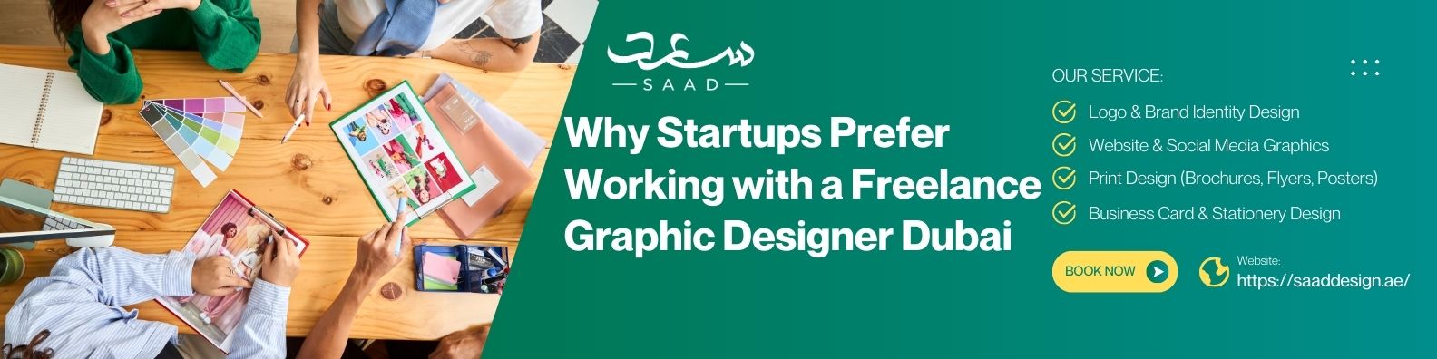 Why Startups Prefer Working with a Freelance Graphic Designer Dubai